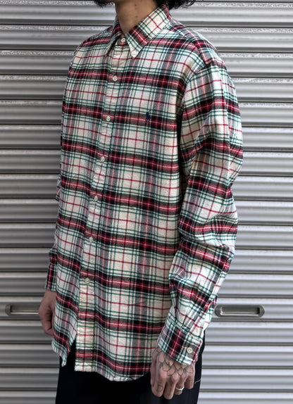 90’s「Ralph Lauren」ネルシャツ