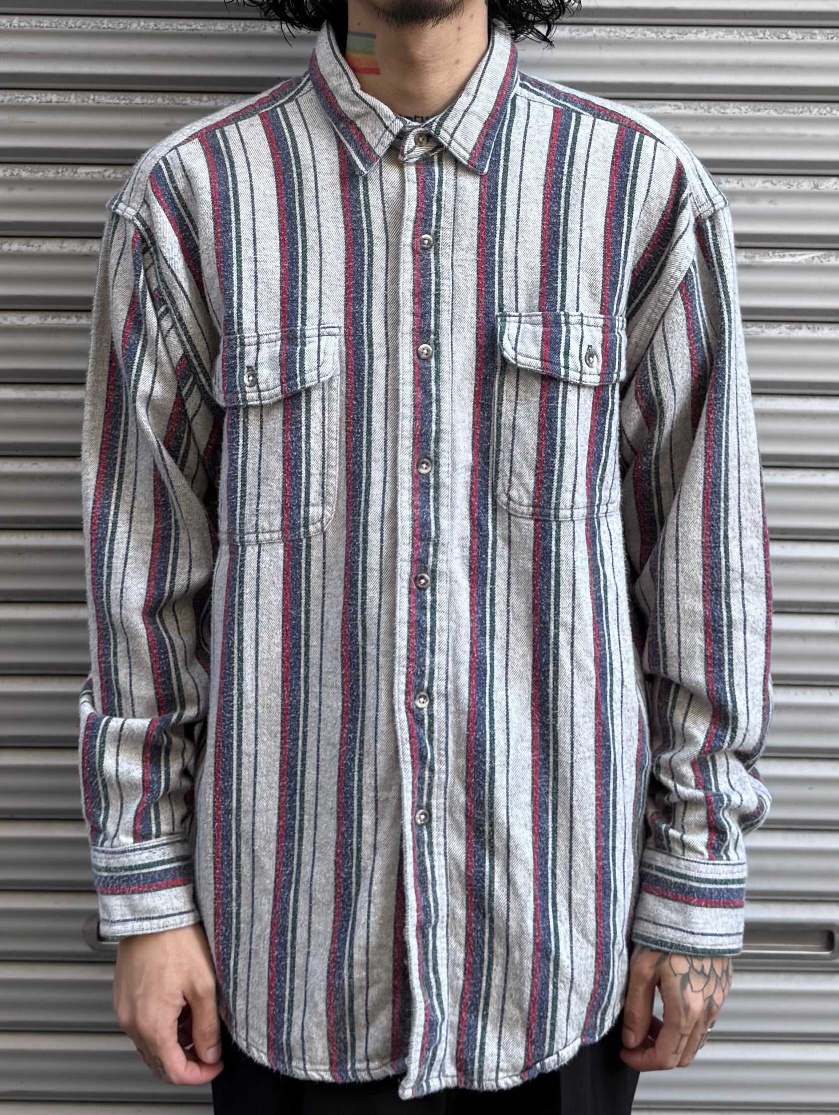 80's 「Eddie Bauer」ネルシャツ