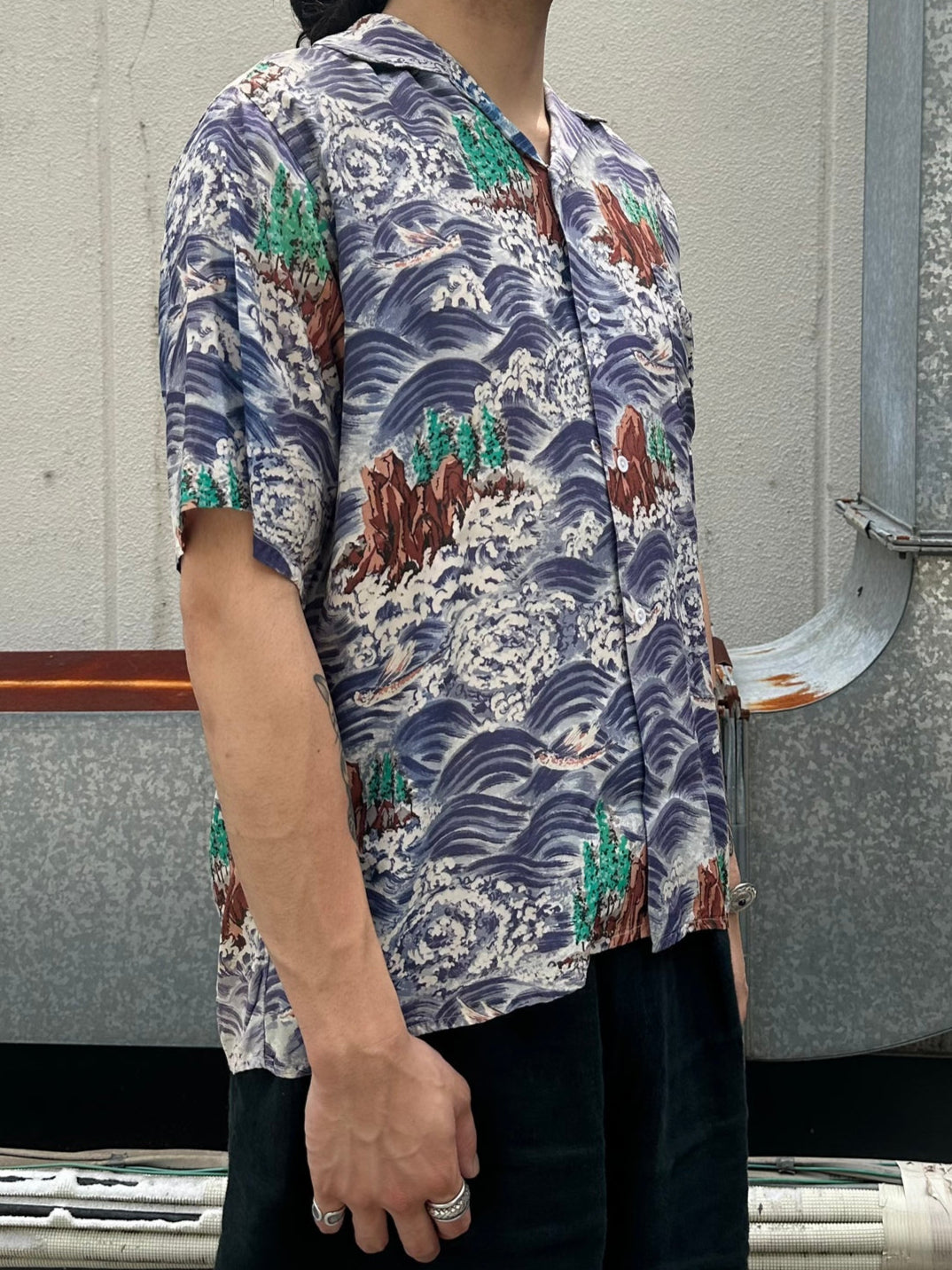 50's VINTAGE アロハシャツ