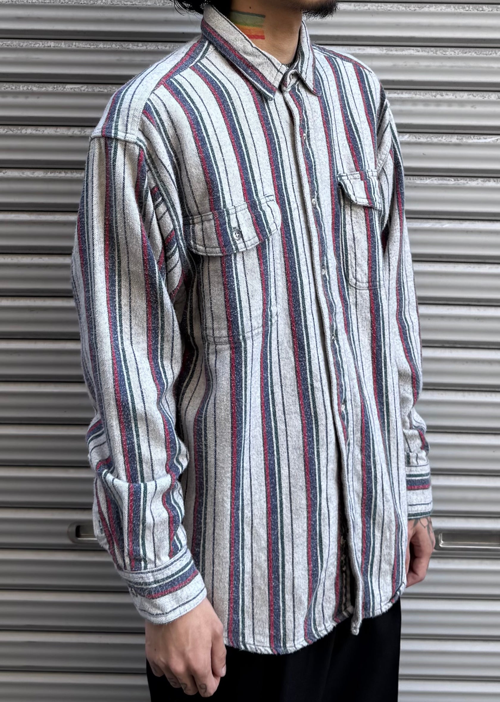 80's 「Eddie Bauer」ネルシャツ