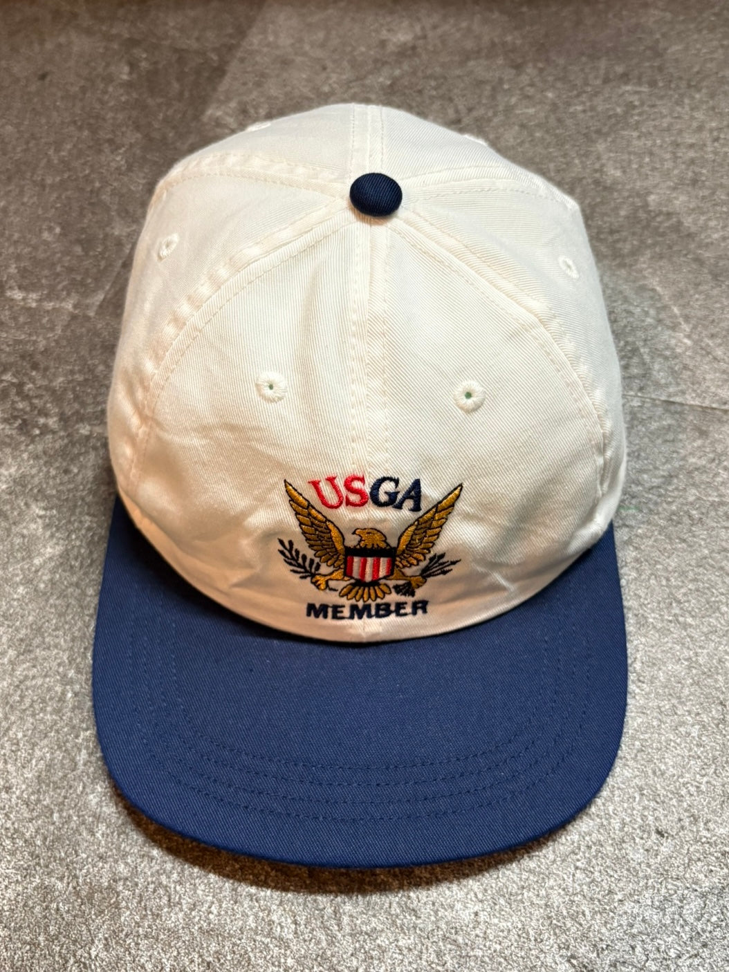 USA製 米軍 USS RAMSEY FFG-2ラムゼー　シップキャップ 紺系 USA製 米軍 USS RAMSEY FFG-2ラムゼーシップキャップ 紺系