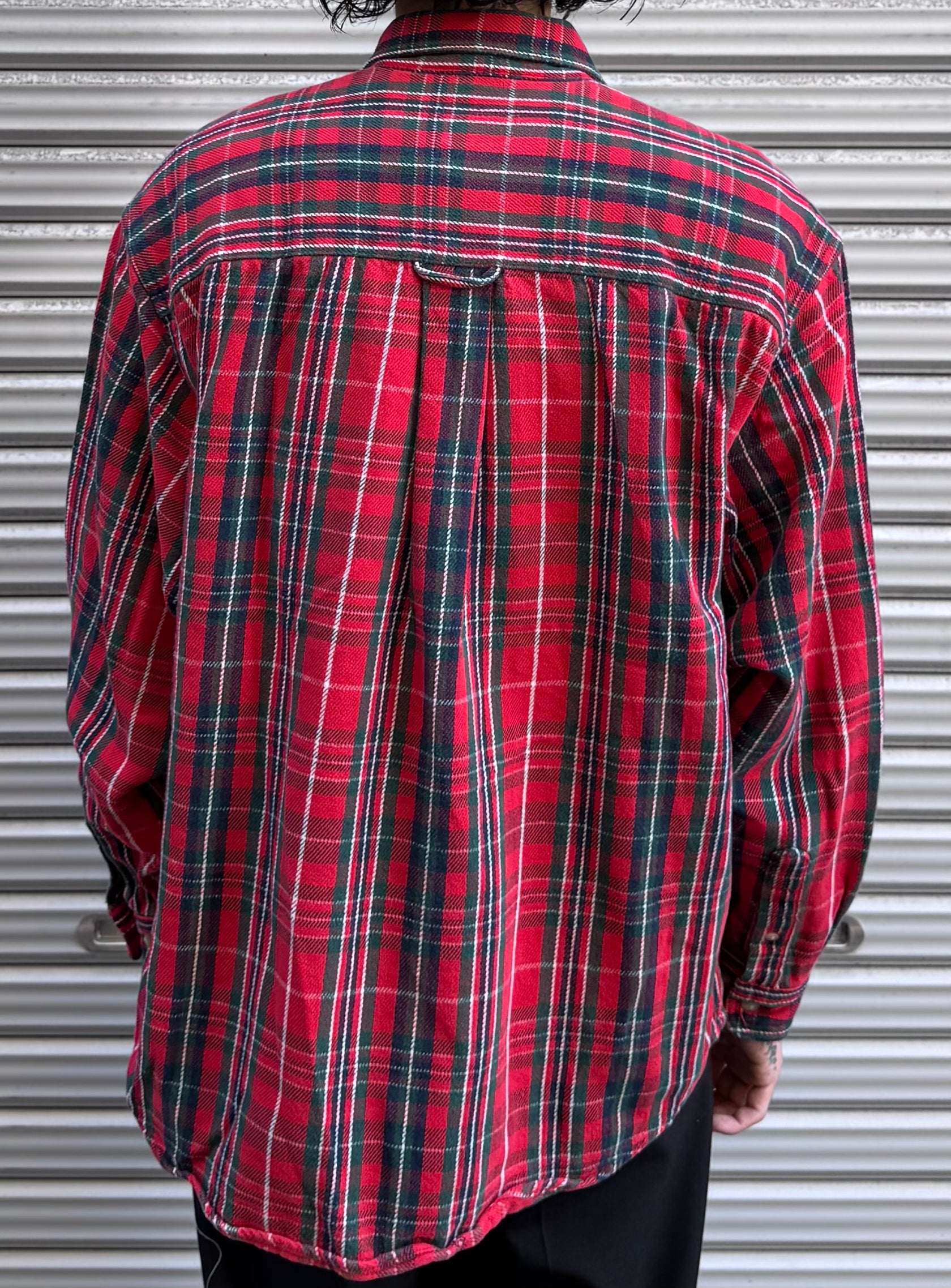 90's「Eddie Bauer」 ネルシャツ