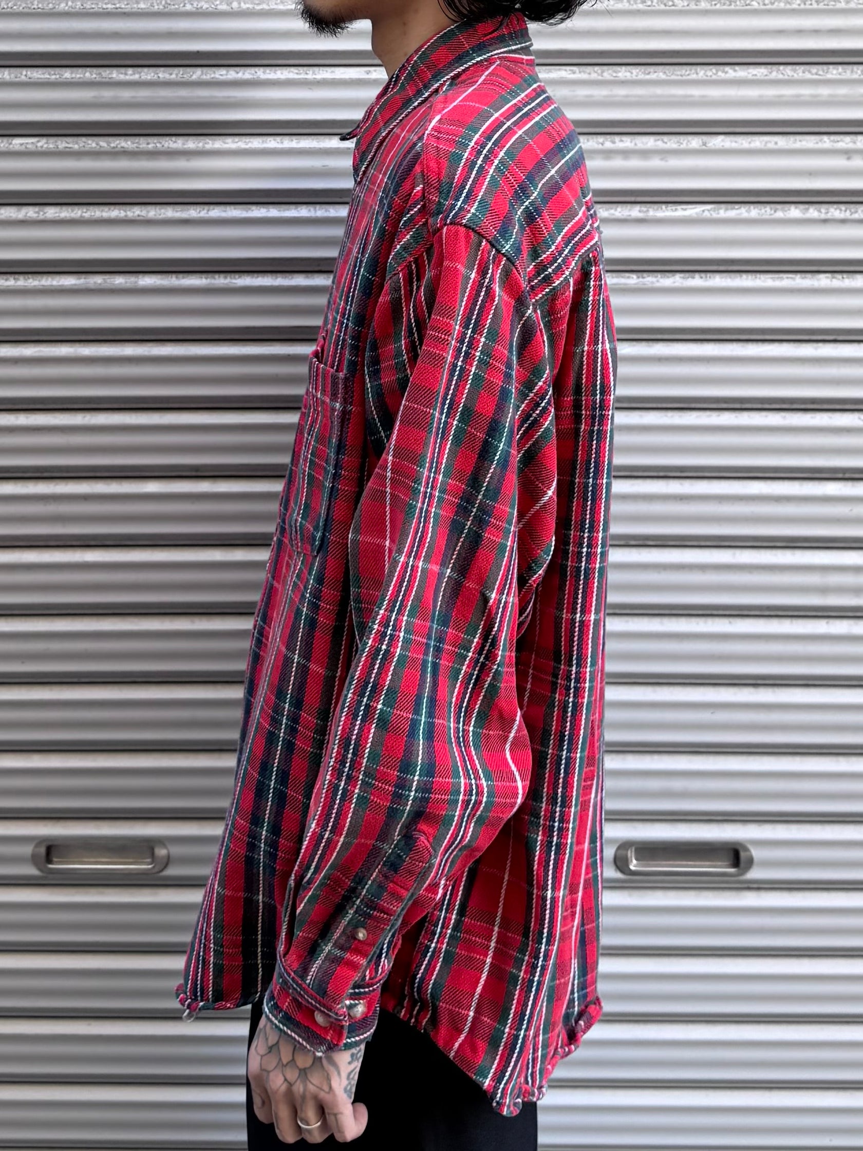 90's「Eddie Bauer」 ネルシャツ