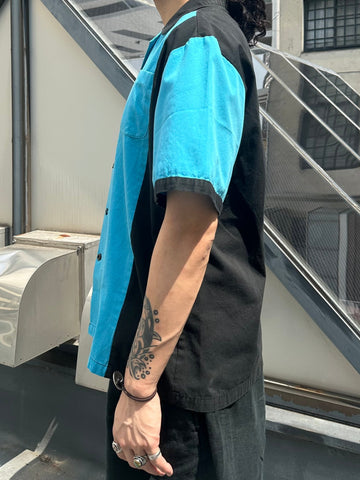 90's HILTON「BOWLING SHIRT」ボウリングシャツ