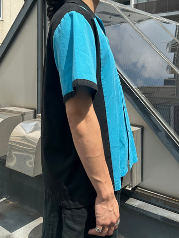 90's HILTON「BOWLING SHIRT」ボウリングシャツ