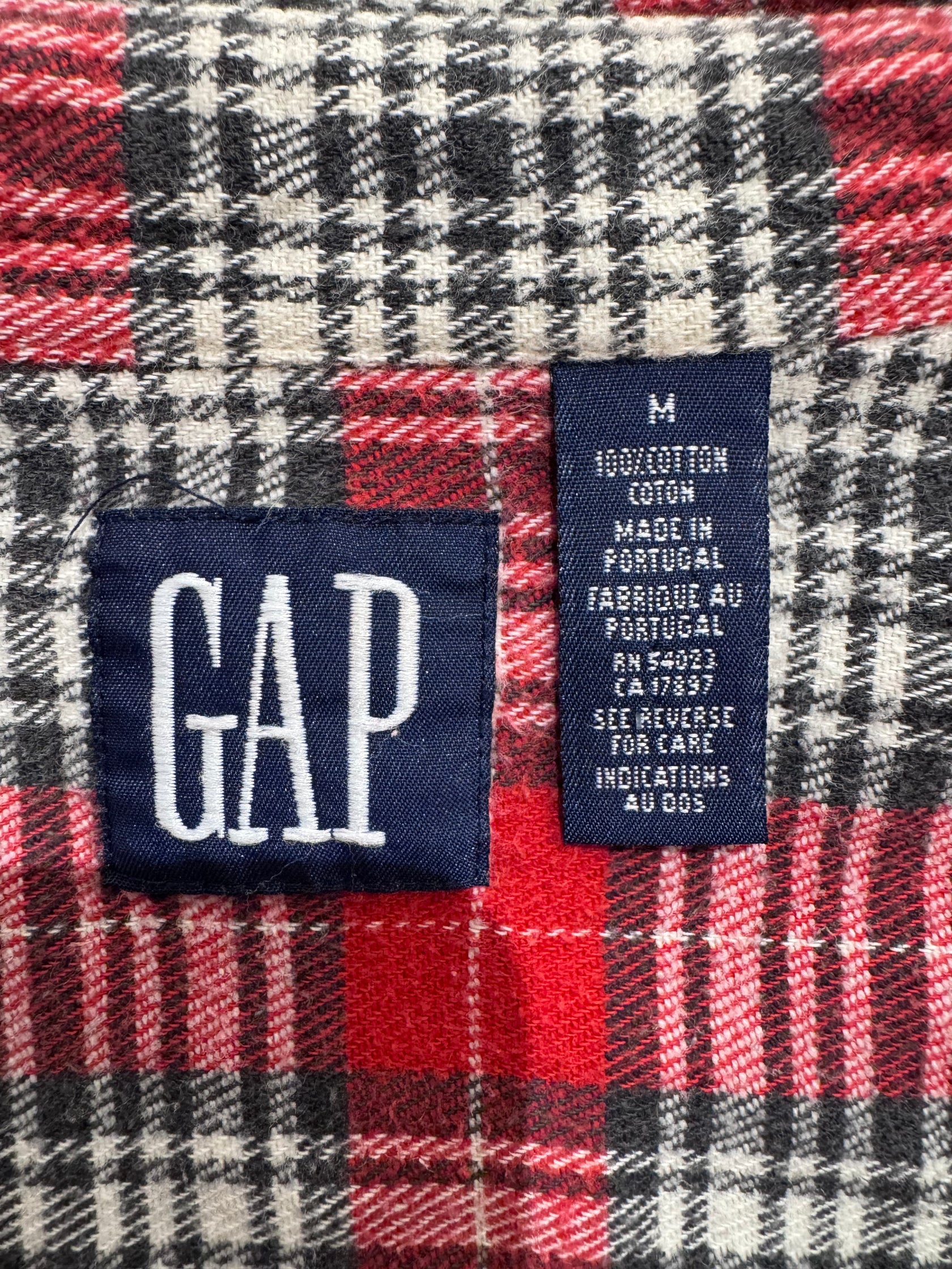 90’s「OLD GAP」ネルシャツ