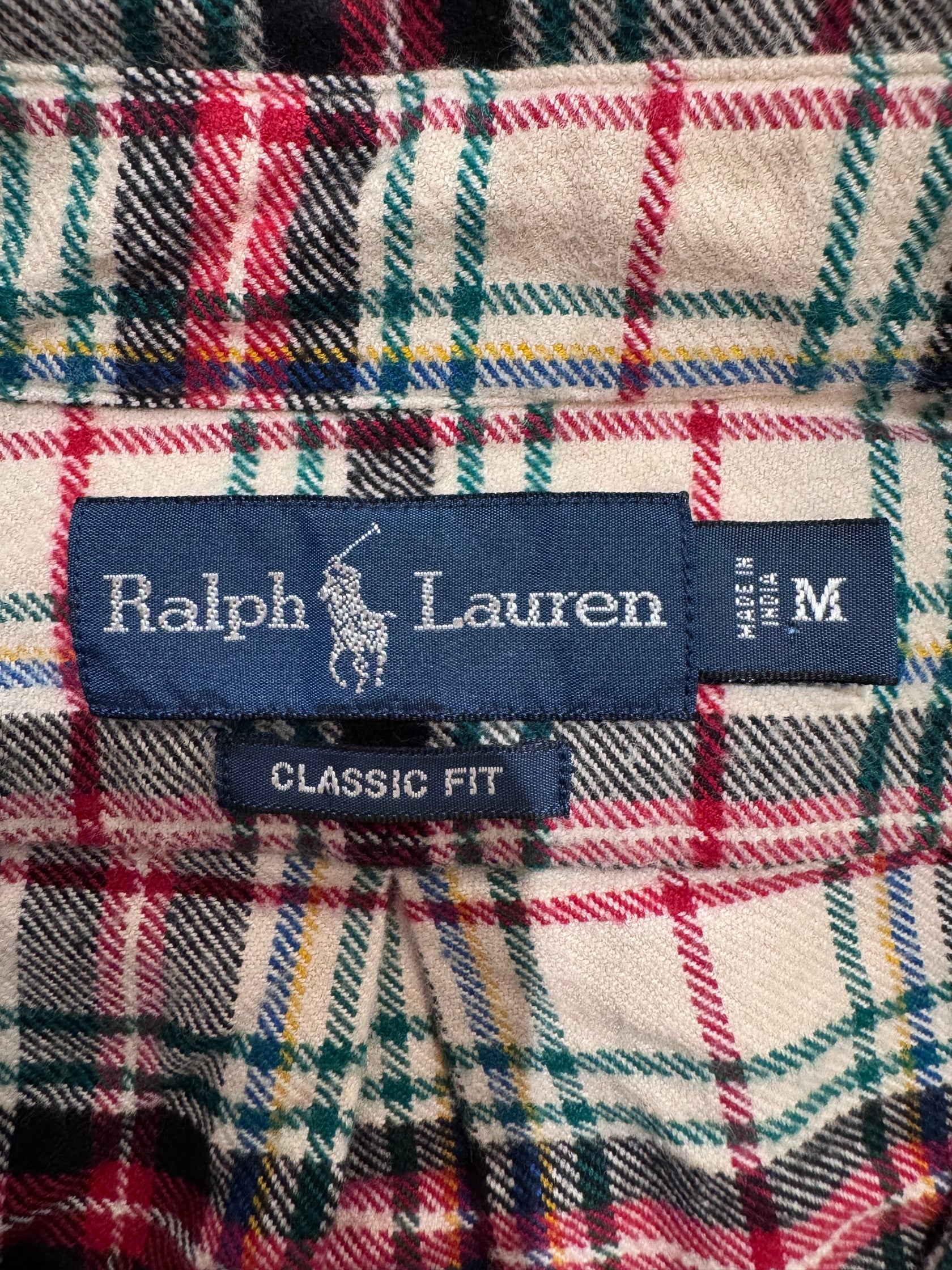 90’s「Ralph Lauren」ネルシャツ
