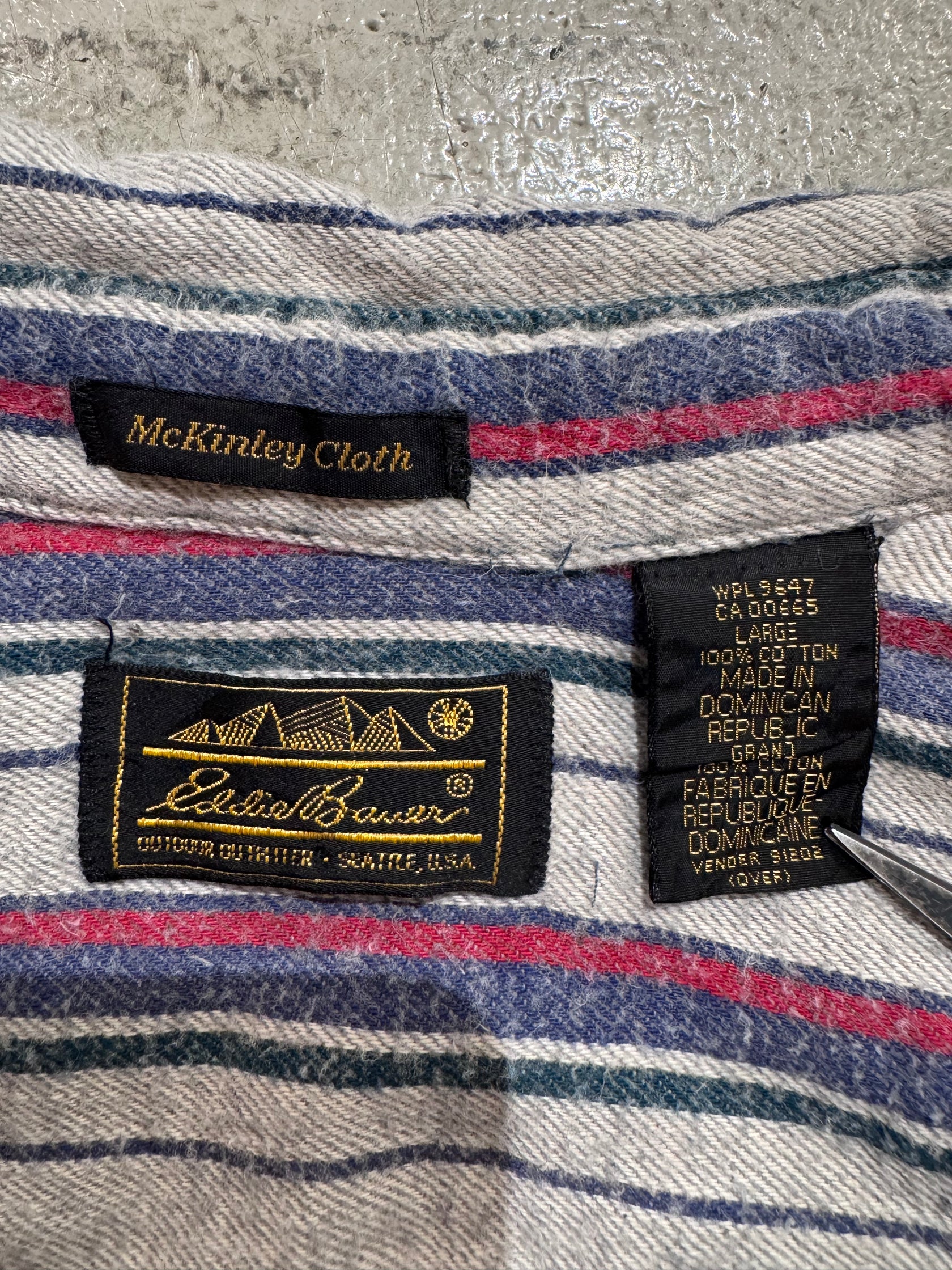 80's 「Eddie Bauer」ネルシャツ