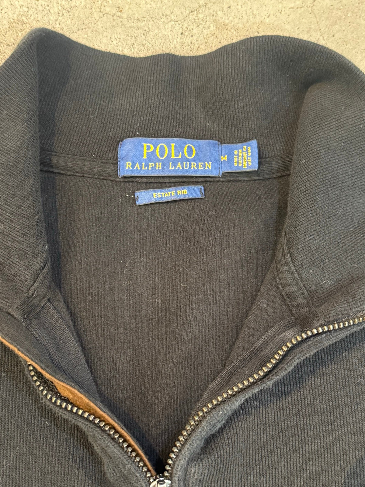 00's RALPH LAUREN ハーフジップニット　