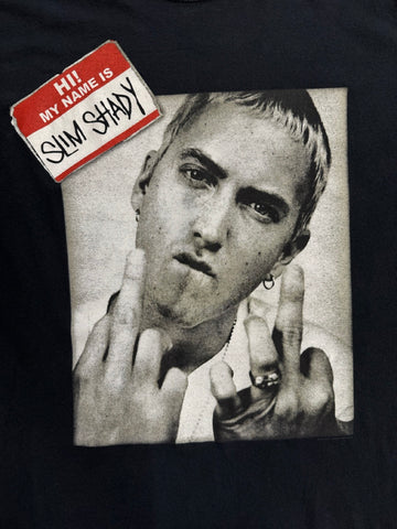 00's EMINEM「Hi！My Name is Slim Shady」ヒップホップTシャツ