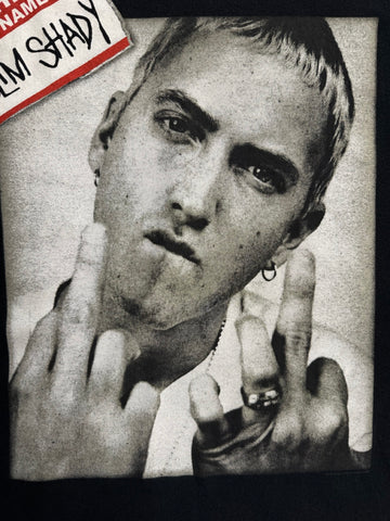 00's EMINEM「Hi！My Name is Slim Shady」ヒップホップTシャツ