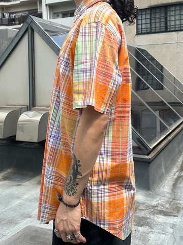 90's RALPH LAUREN「CLASSIC FIT」マドラスチェックシャツ