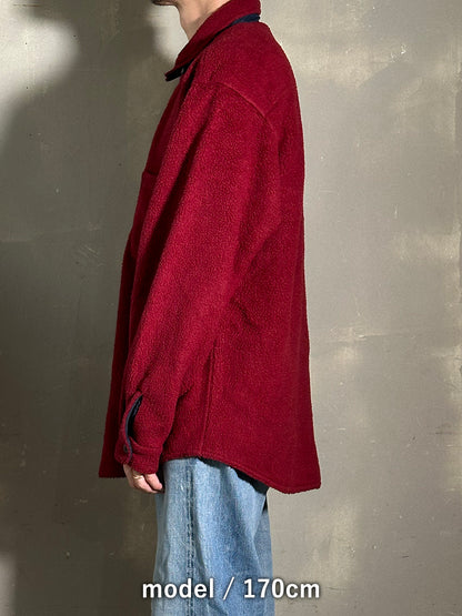 90s PATAGONIA 「Synchilla Big Shirt」フリースシャツ　USA製