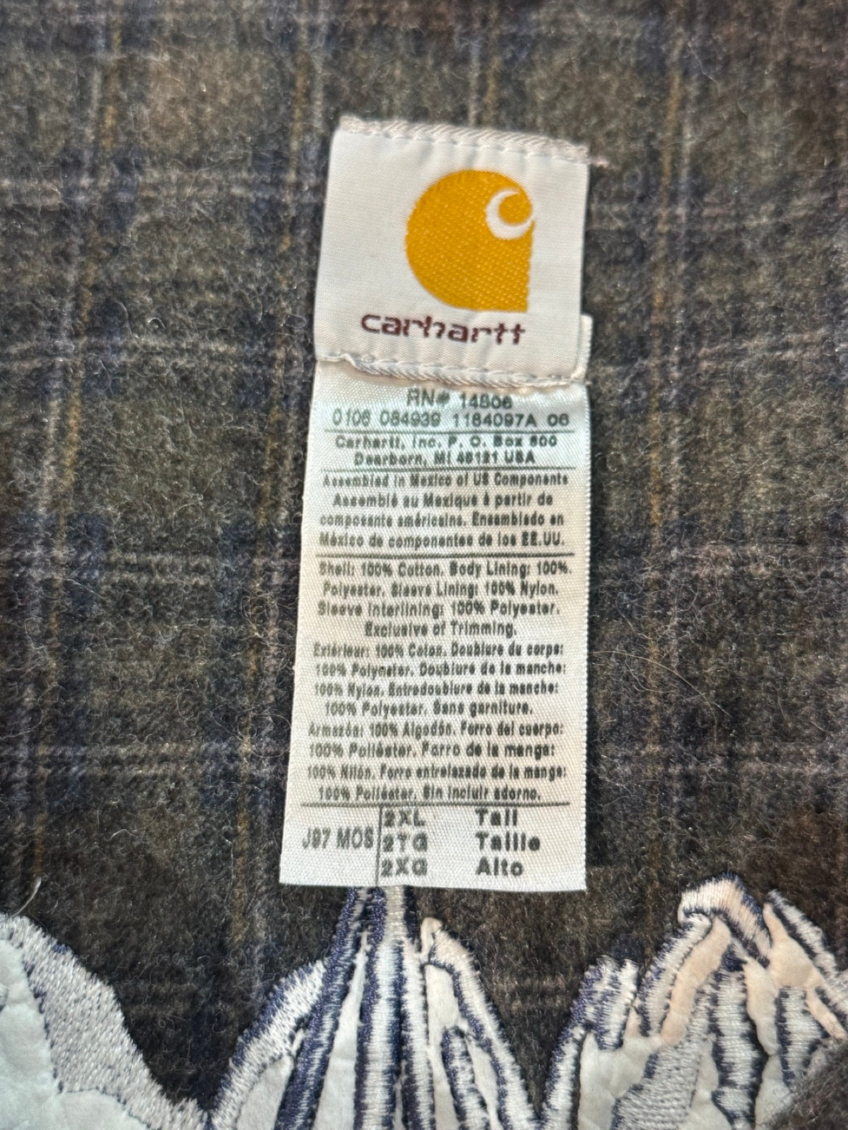 00's CARHARTT「J97 MOS」USA製 デトロイトジャケット