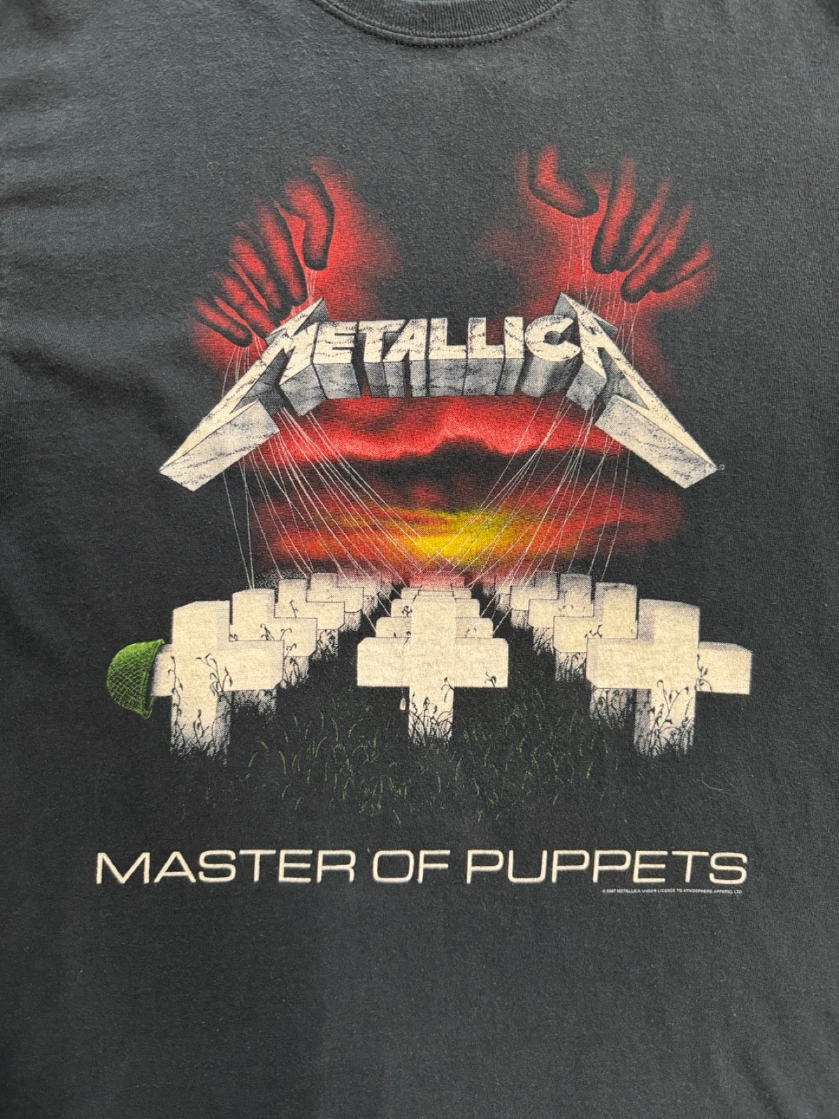 00's METALICA「Master Of Puppets」バンドTシャツ