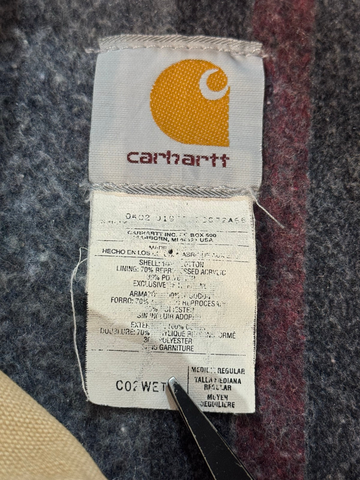 90's CARHARTT「C02 WET」USA製 チョアコート – FUJI STORE