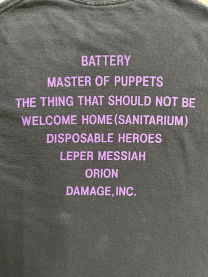 00's METALICA「Master Of Puppets」バンドTシャツ