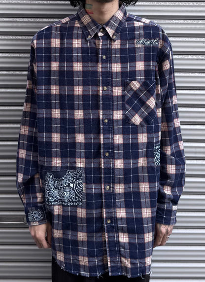 REMAKE Flannel Shirt　ネルシャツ