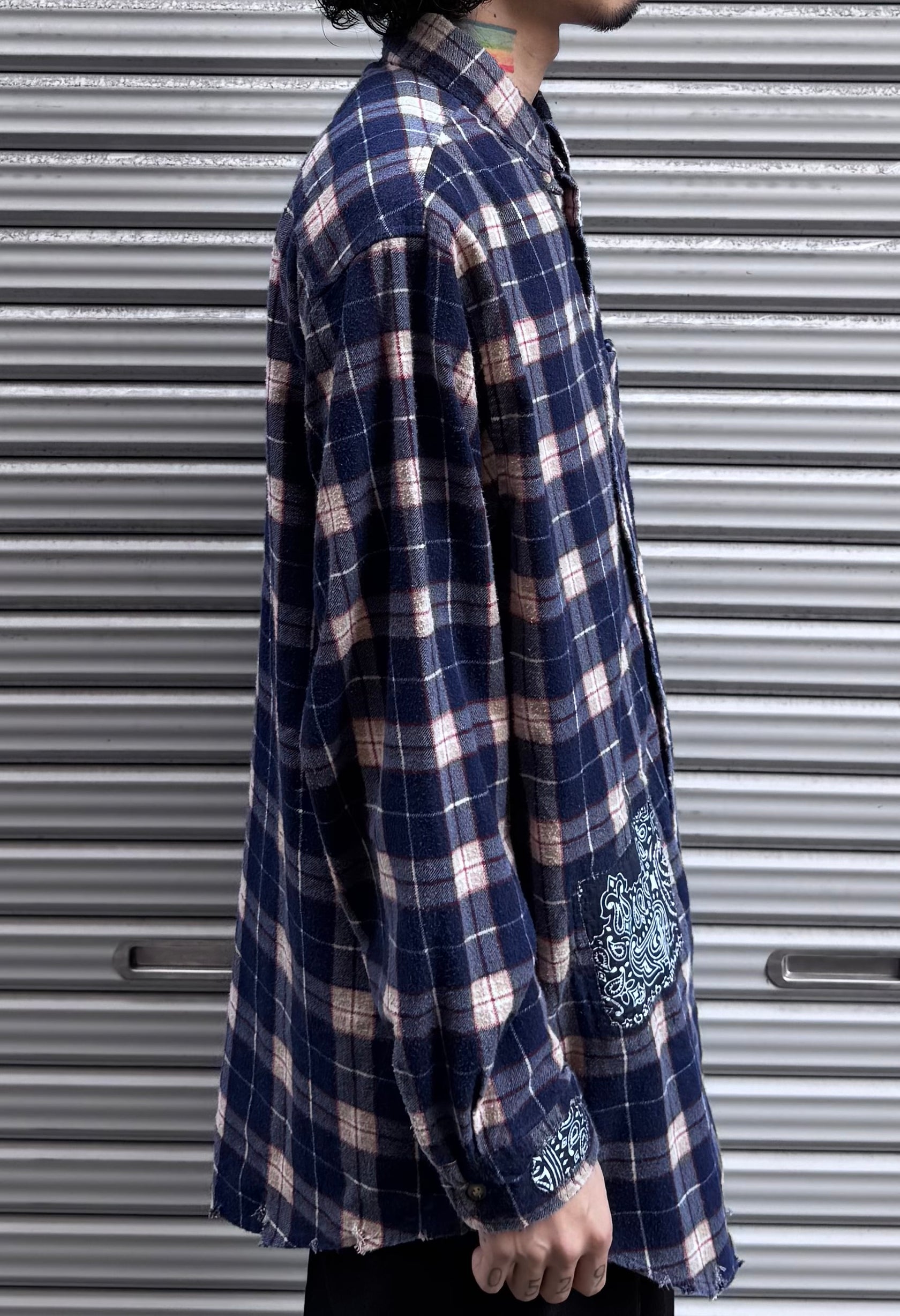 REMAKE Flannel Shirt　ネルシャツ