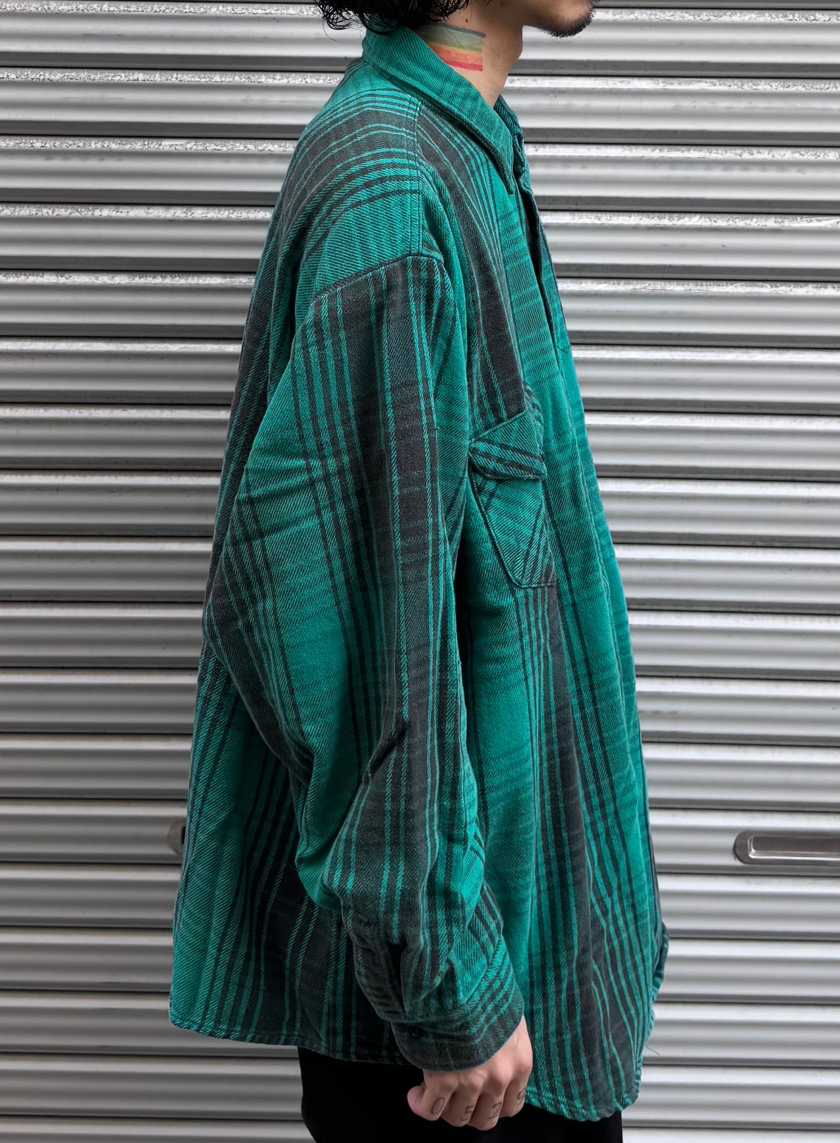 90’s FLANNEL SHIRT　ネルシャツ