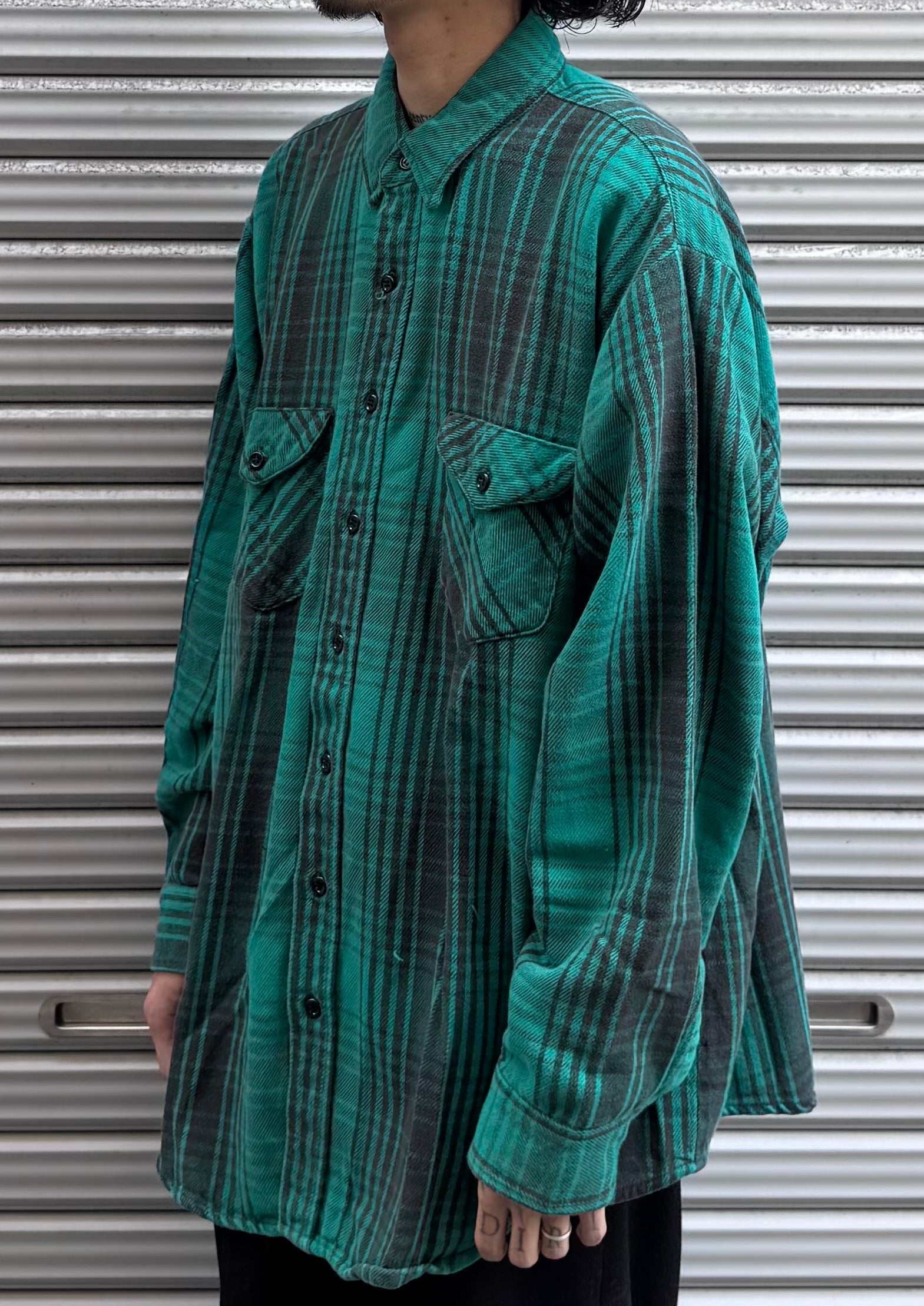 90’s FLANNEL SHIRT　ネルシャツ