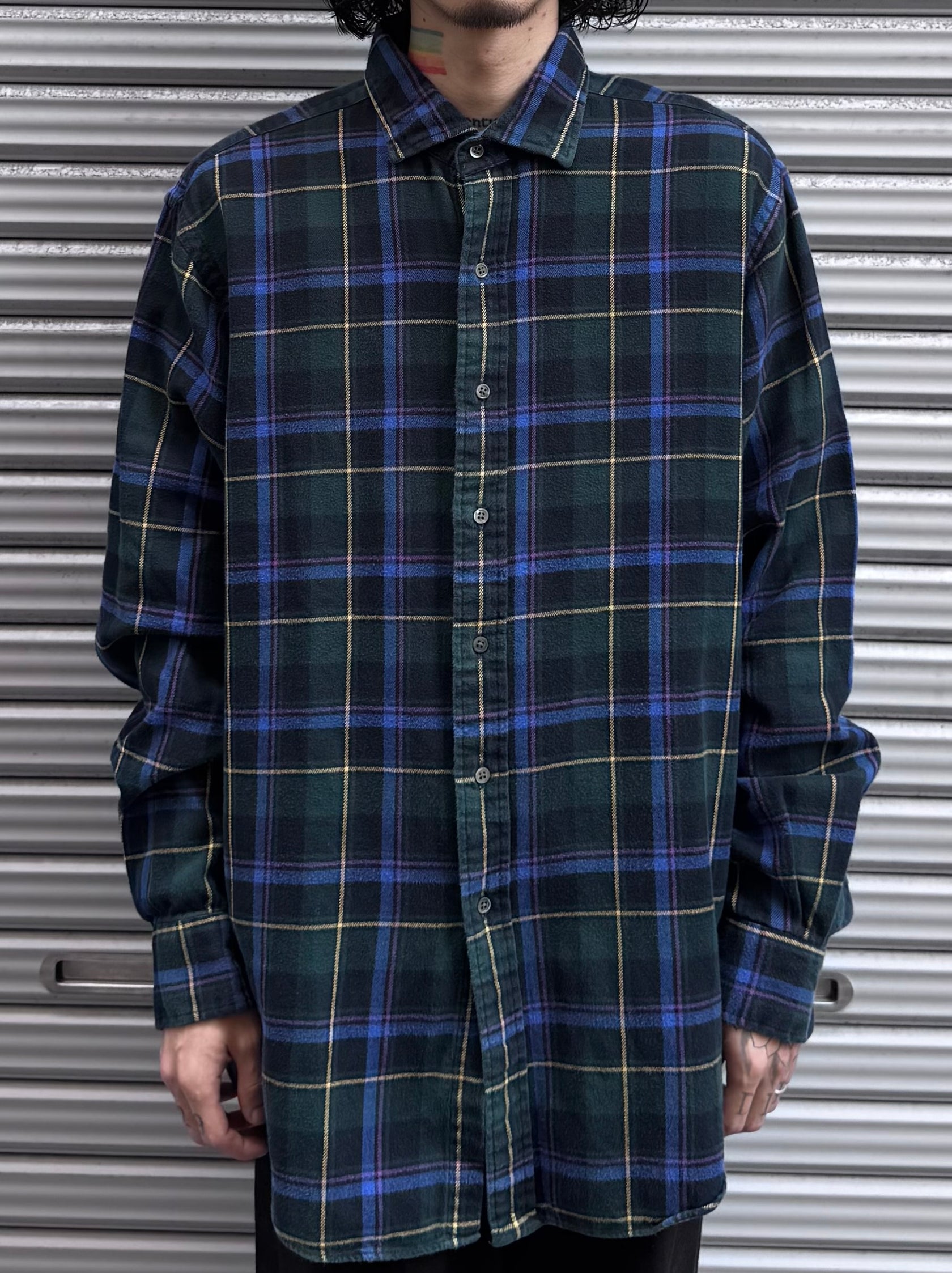 90's Ralph Lauren「REGENT」ネルシャツ