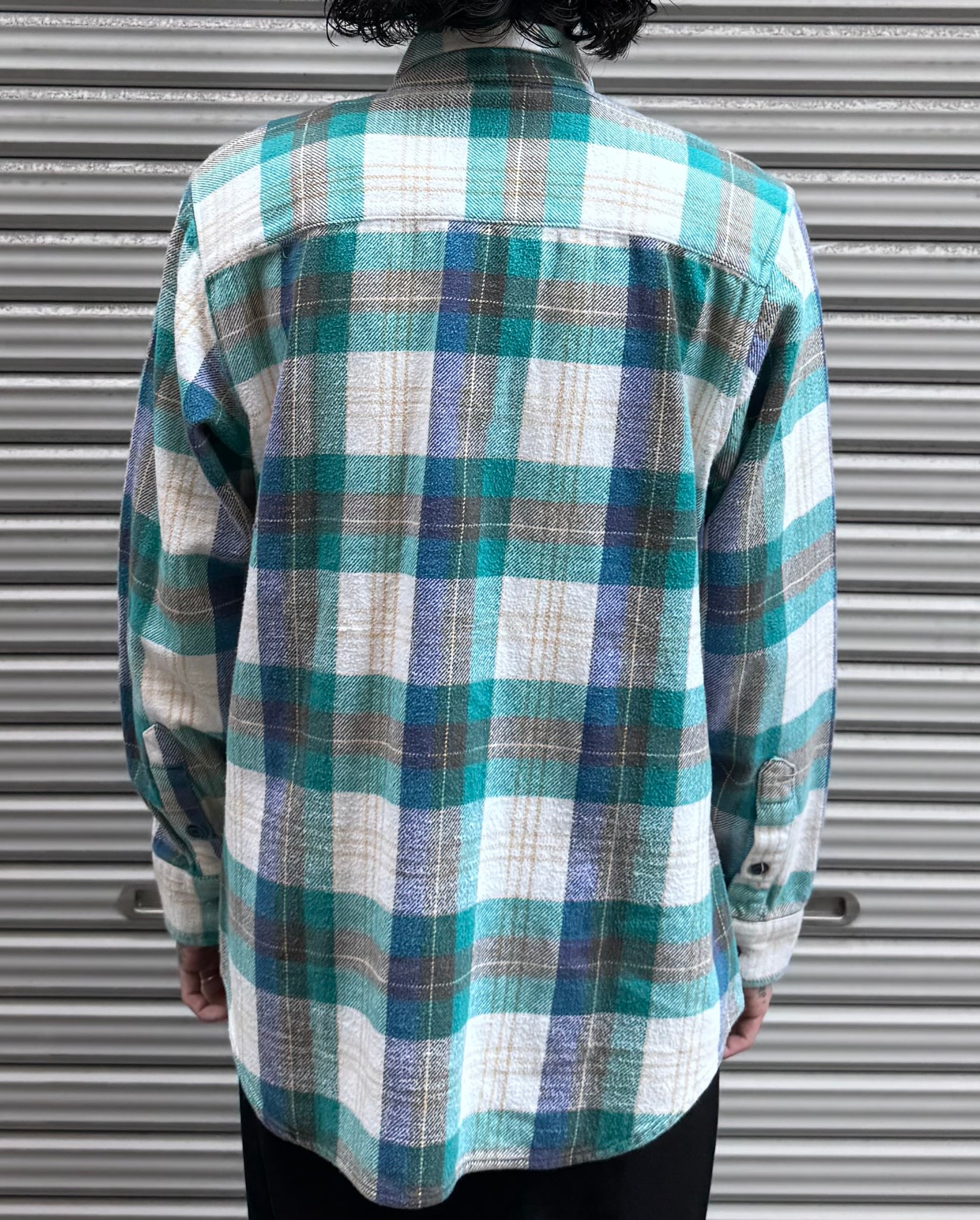 90’s「TIMBER RUN」ネルシャツ