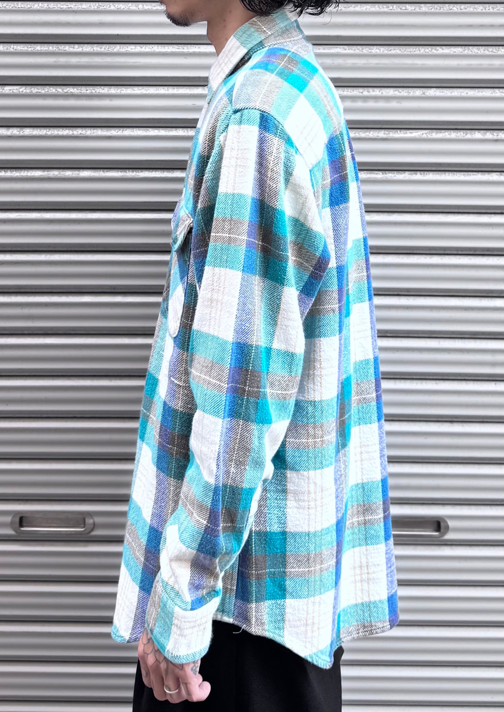 90’s「TIMBER RUN」ネルシャツ