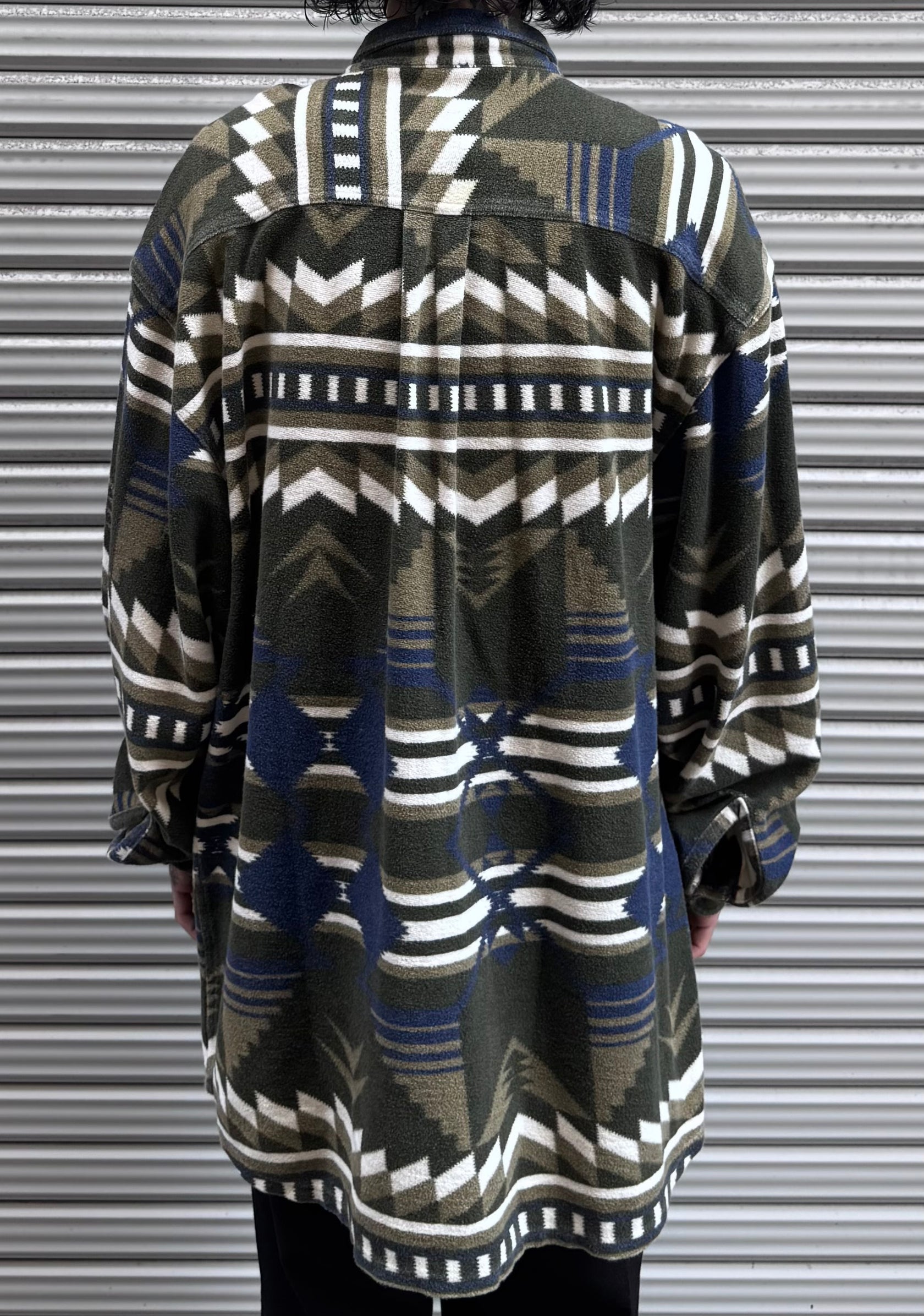 90's WIND RIVER「ネイティブ柄」ネルシャツ
