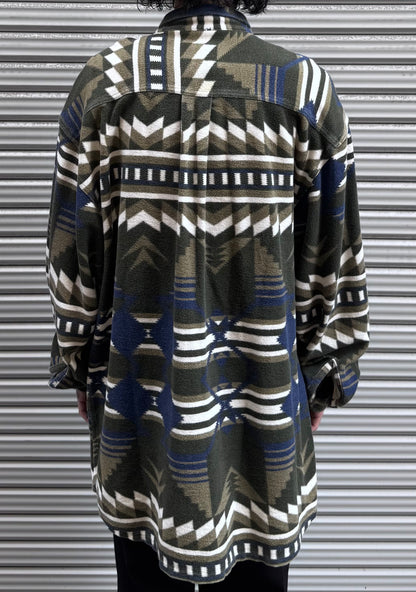 90's WIND RIVER「ネイティブ柄」ネルシャツ