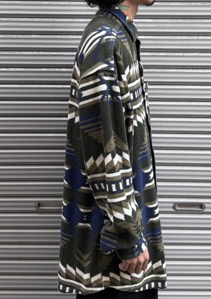 90's WIND RIVER「ネイティブ柄」ネルシャツ