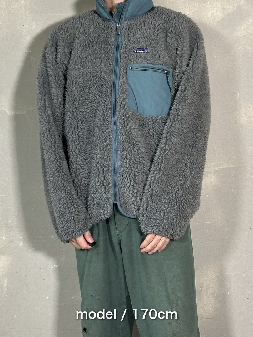 00s PATAGONIA「Classis Retro Cardigan」フリースジャケット　USA製