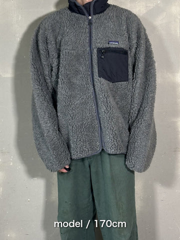 00s PATAGONIA「Classis Retro Cardigan」フリースジャケット　USA製