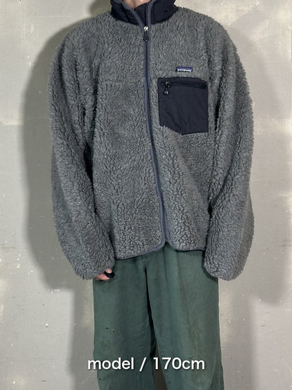00s PATAGONIA「Classis Retro Cardigan」フリースジャケット　USA製