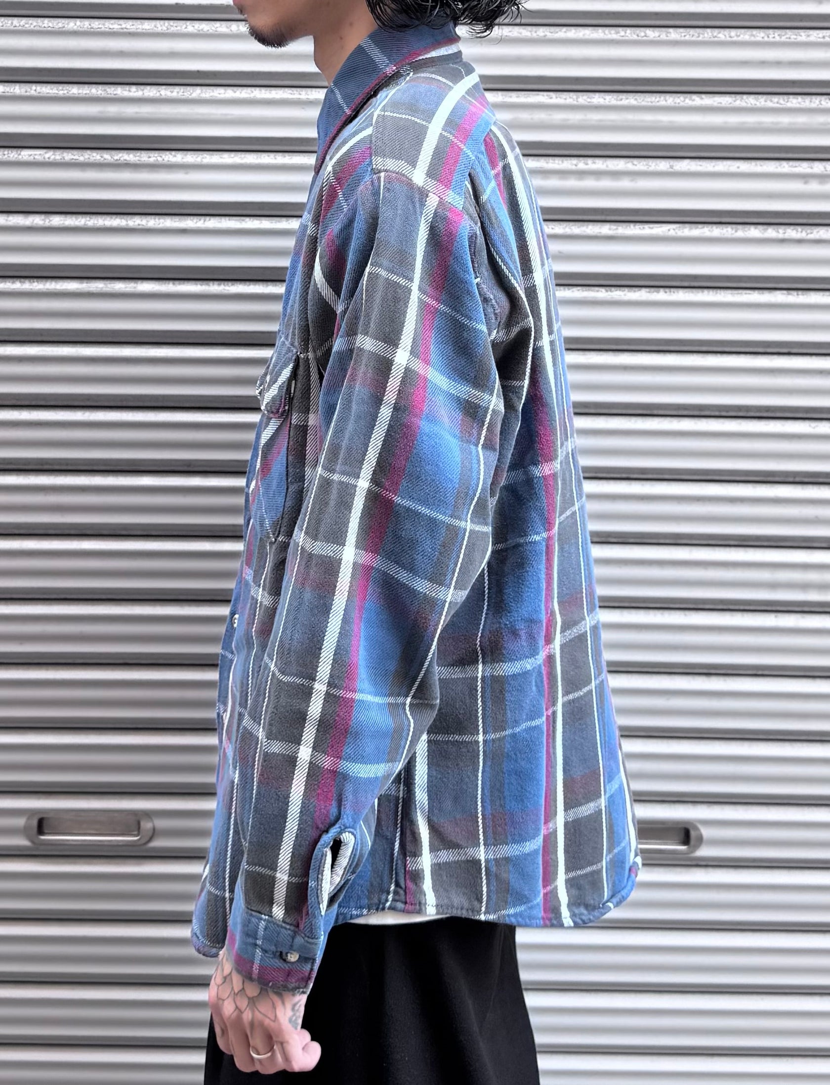 90's「FIVE BROTHER」ネルシャツ