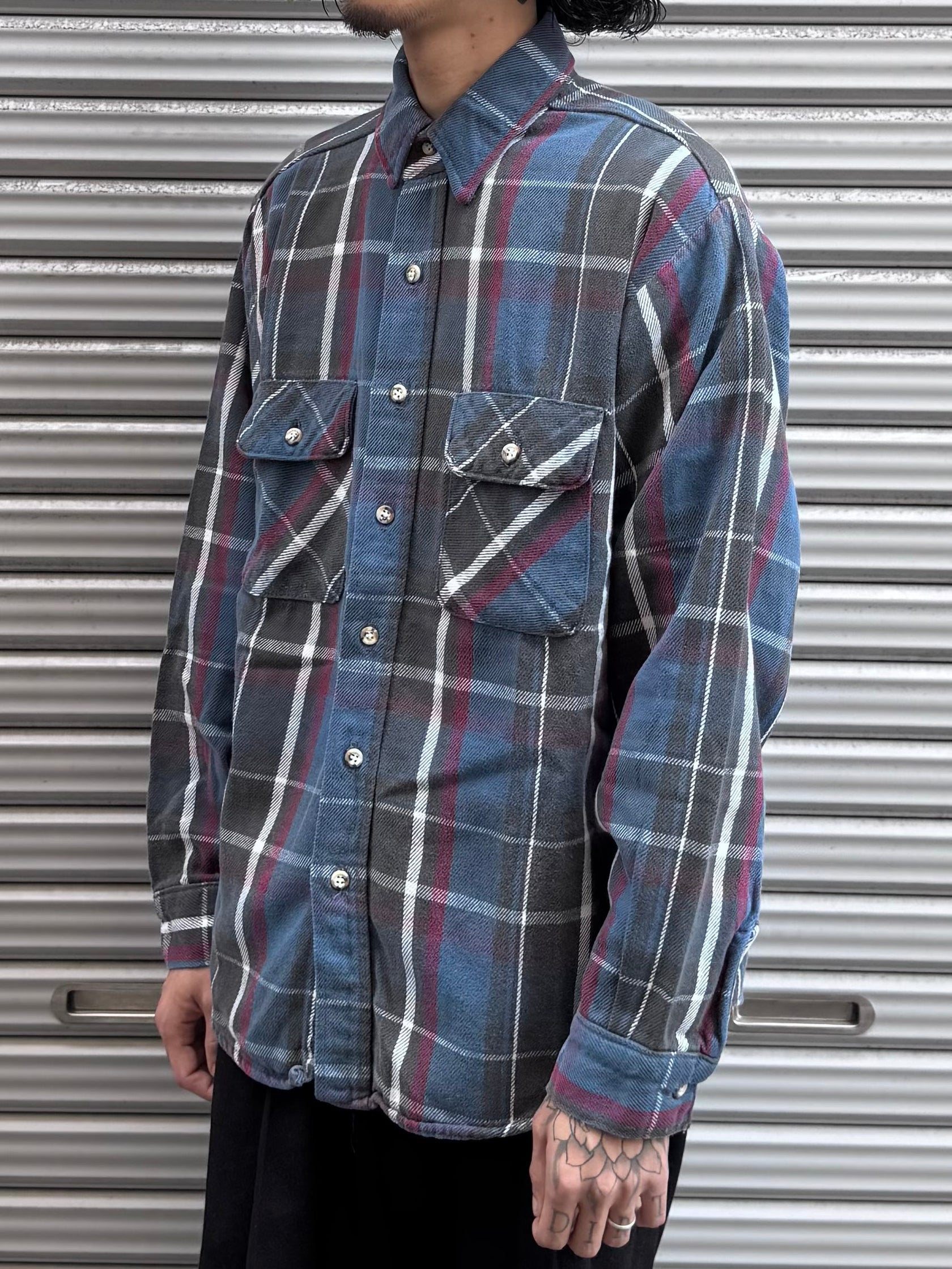 90's「FIVE BROTHER」ネルシャツ