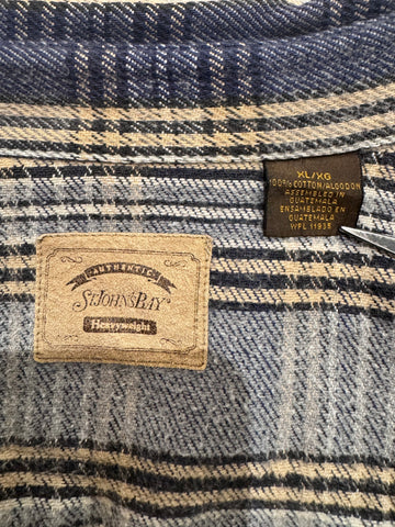 90’s「St. John’s Bay Heavyweight」ネルシャツ