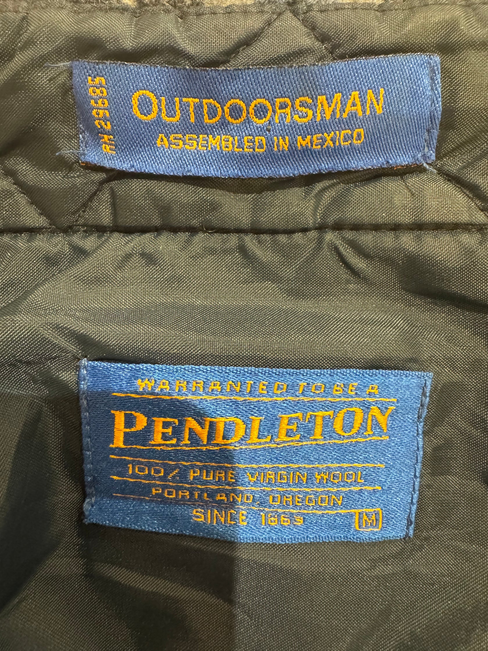 00's PENDOLETON「OUTDOORSMAN」ウールシャツ