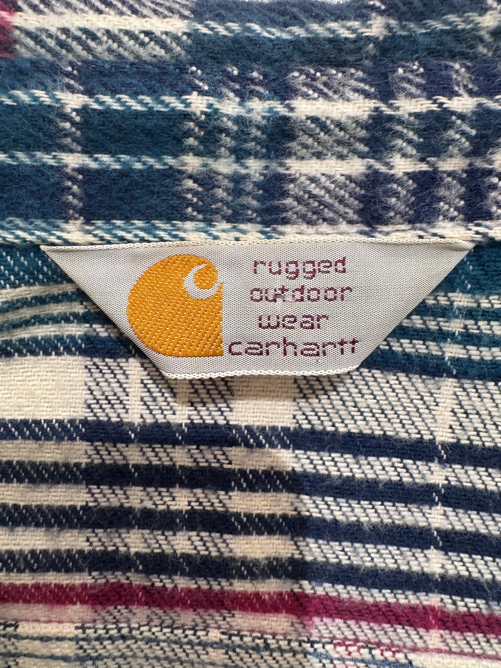 90's「carhartt」ネルシャツ