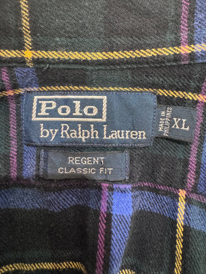 90's Ralph Lauren「REGENT」ネルシャツ
