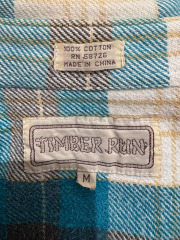 90’s「TIMBER RUN」ネルシャツ