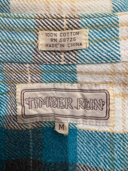 90’s「TIMBER RUN」ネルシャツ