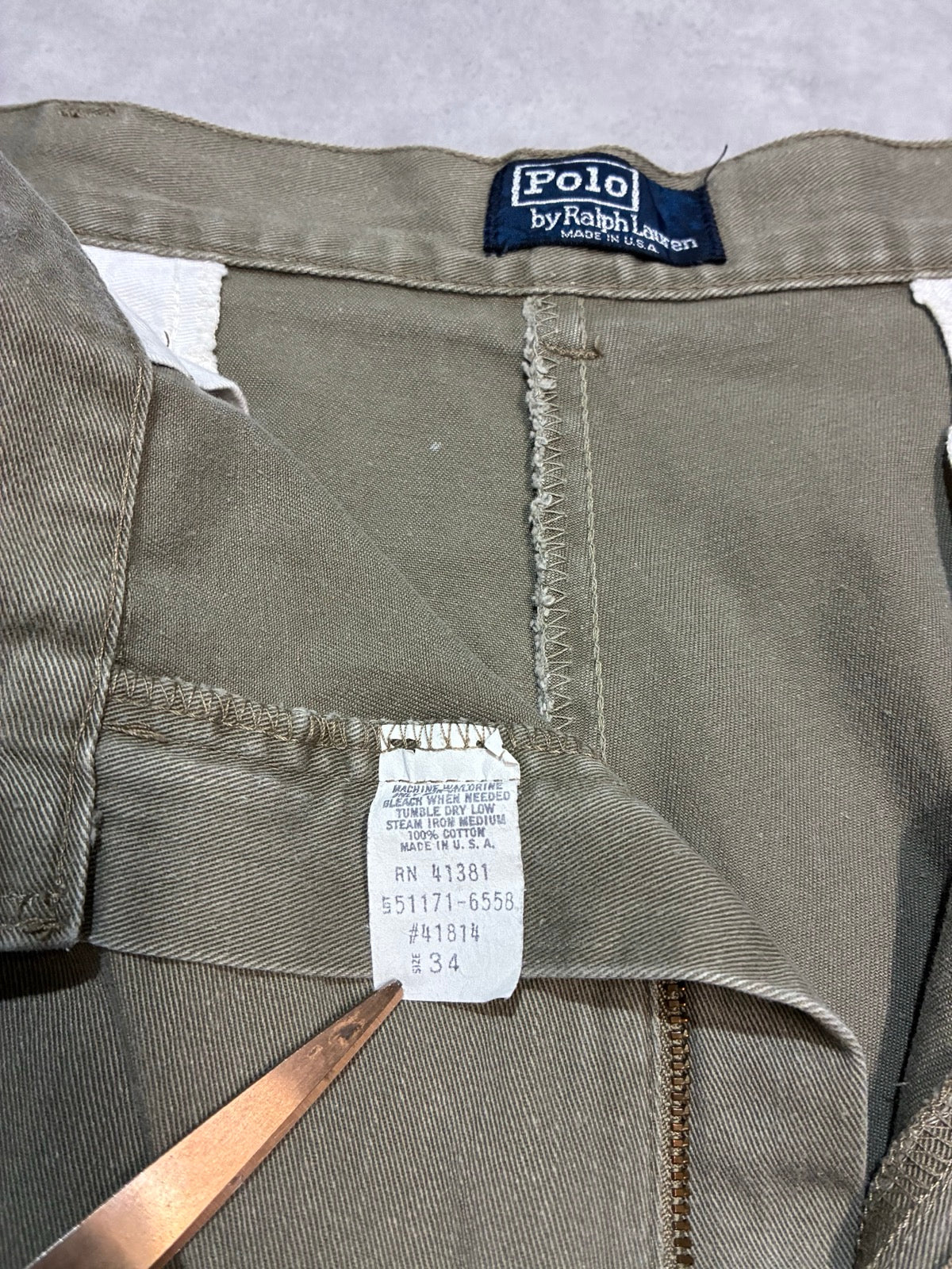 90's POLO BY RALPH LAUREN USA製 チノショーツ