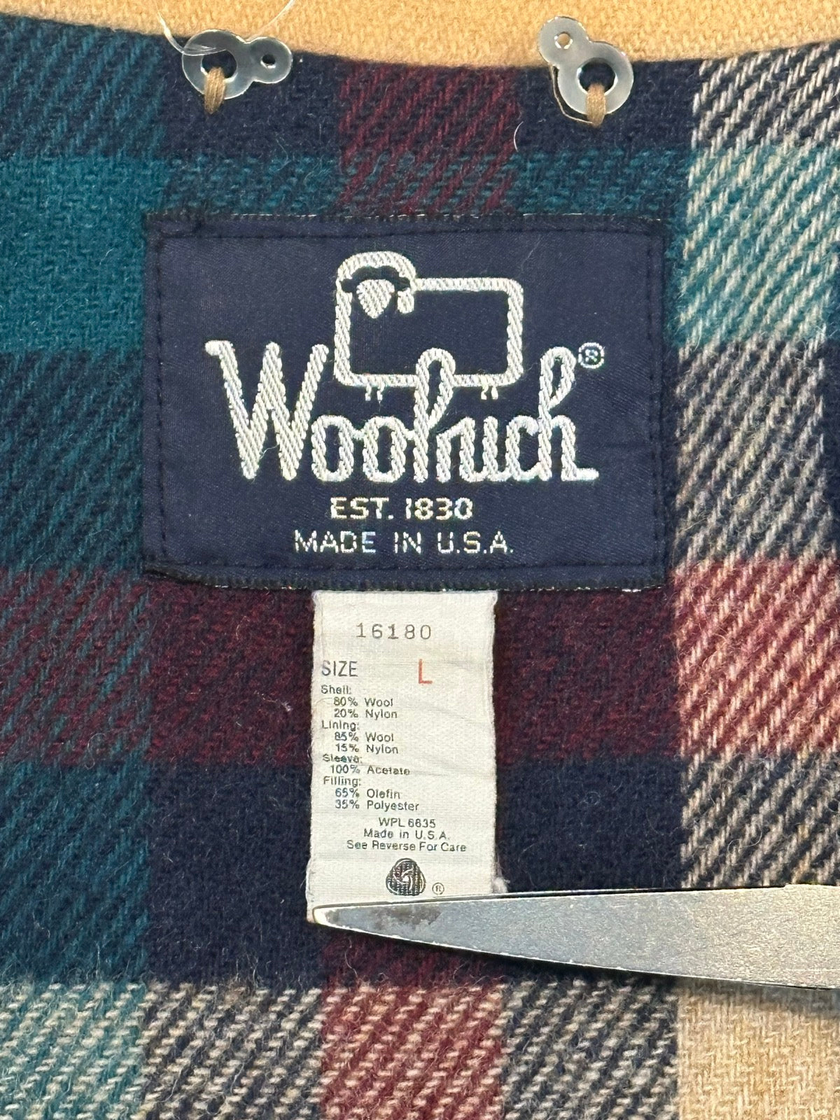 80's WOOLRICH USA製 ボンバージャケット