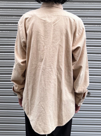 90’s「FIVE BROTHER」USA製　無地ネルシャツ