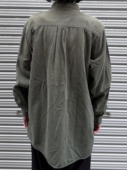 00's「L.L.Bean」無地ネルシャツ