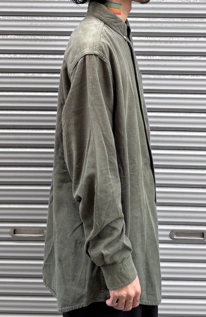 00's「L.L.Bean」無地ネルシャツ