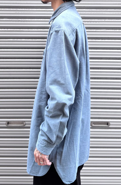 00's「L.L.Bean」無地ネルシャツ