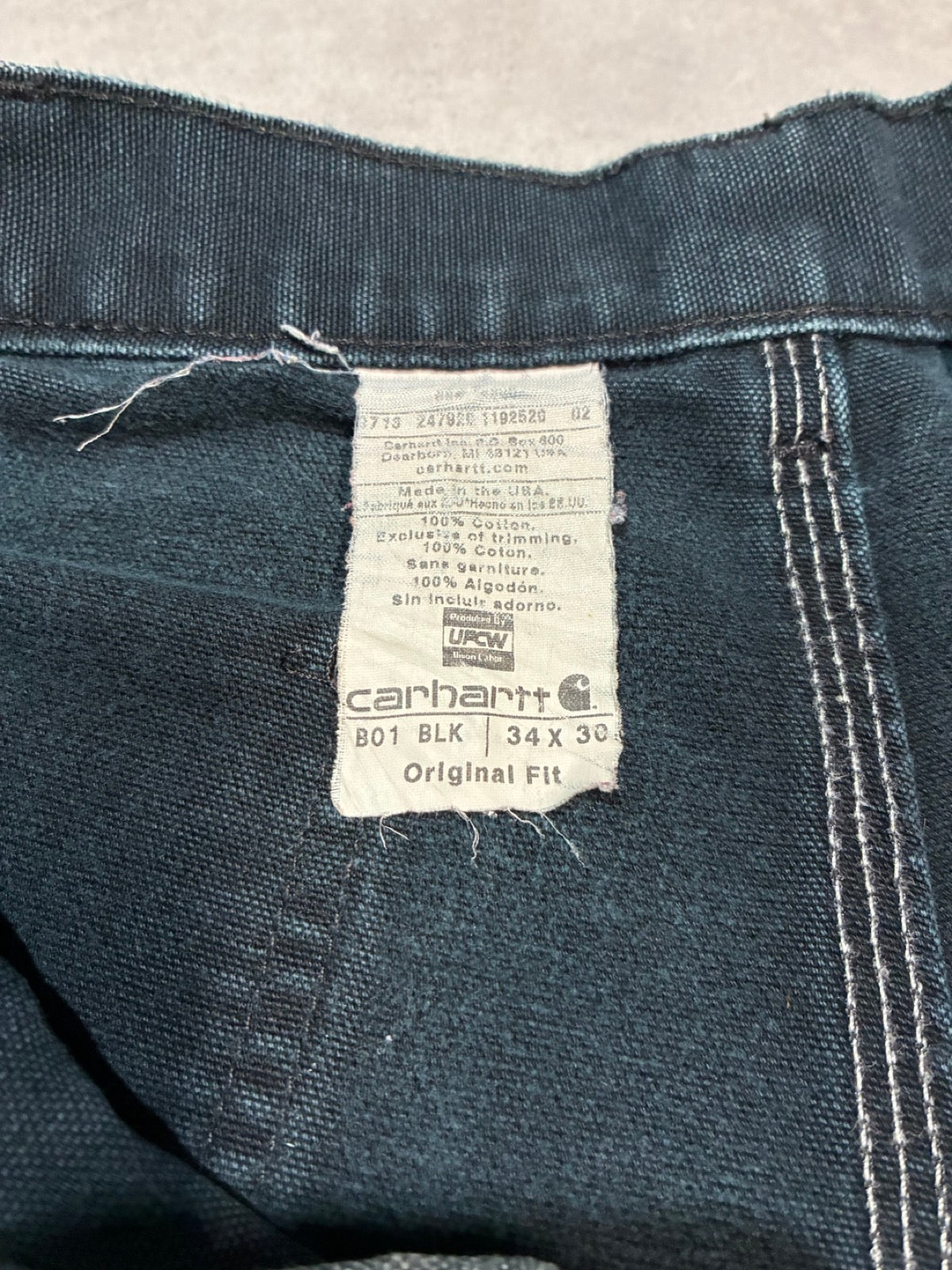 CARHARTT「Double Knee」USA製 ペインターパンツ