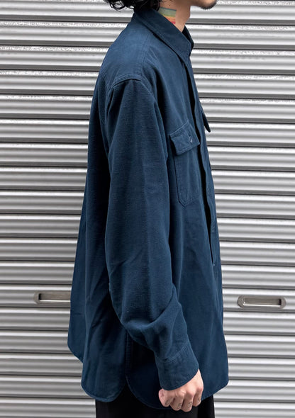 00's「L.L.Bean」無地ネルシャツ